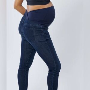 Isabel Maternity by Ingrid & Isabel Dark Blue Maternity Jeans